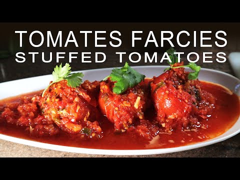 Pan Fried Stuffed Tomatoes | Vietnamese Tomates Farcies