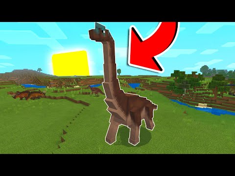 HO TROVATO I DINOSAURI GIGANTI SU MINECRAFT ITA