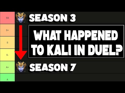 WHAT HAPPENED IN THE PAST FEW YEARS TO KALI IN SMITE DUEL? - Masters Ranked Duel - SMITE
