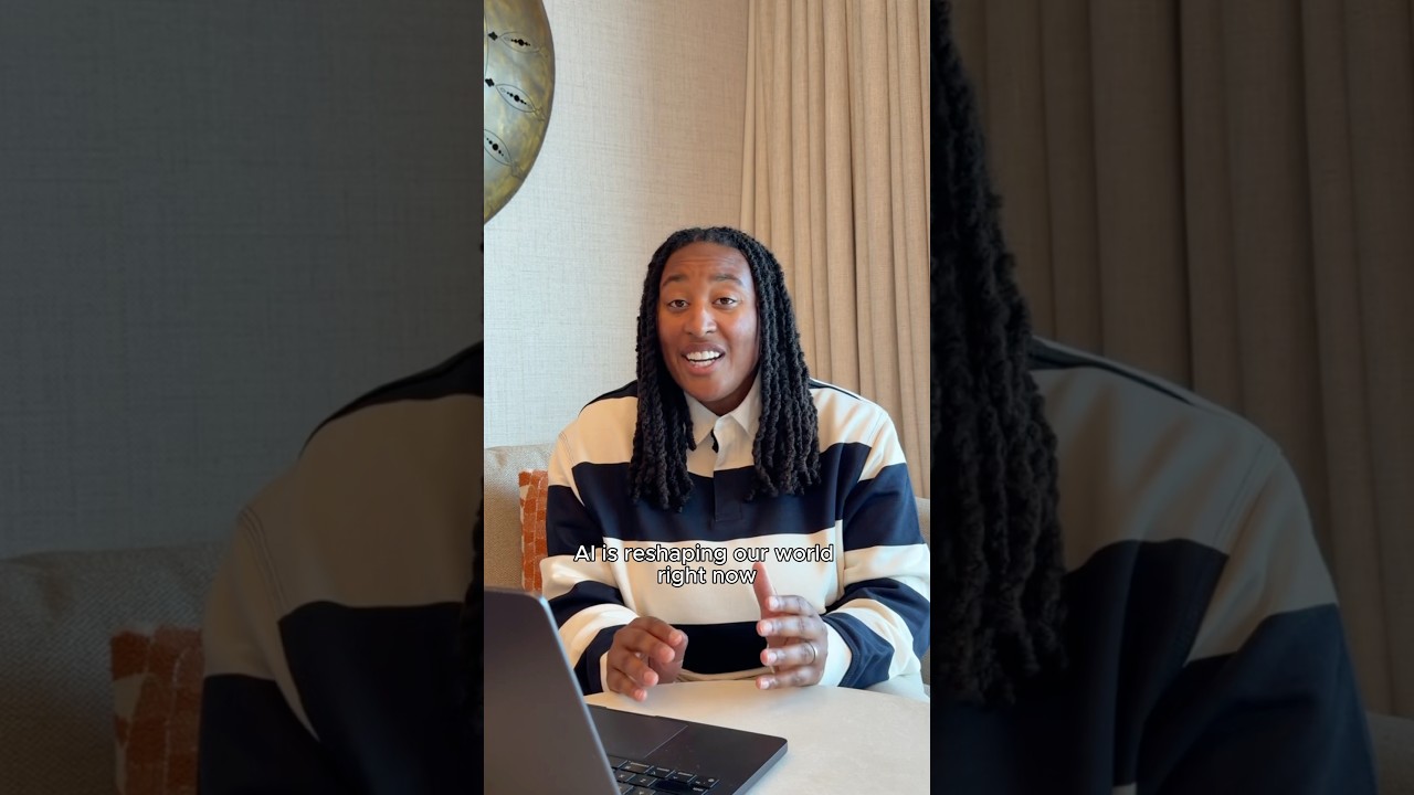 I partnered with @MicrosoftLearn to share my journey of retooling for AI. #MicrosoftLearnPartner #AI