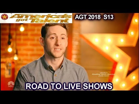 Samuel J Comroe Stand Up Comedian ROAD TO LIVE SHOWS America's Got Talent 2018 AGT