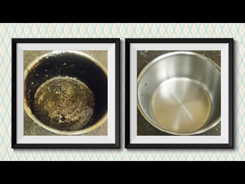 How To Clean A Burnt Stainless Steel Pan