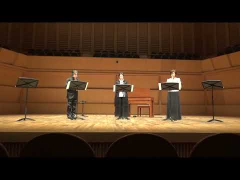 L.-A. Dornel: Sonate B-Dur für drei Altblockflöten ohne Bass　A. ドルネル：3本のアルトリコーダーのためのソナタ変ロ長調