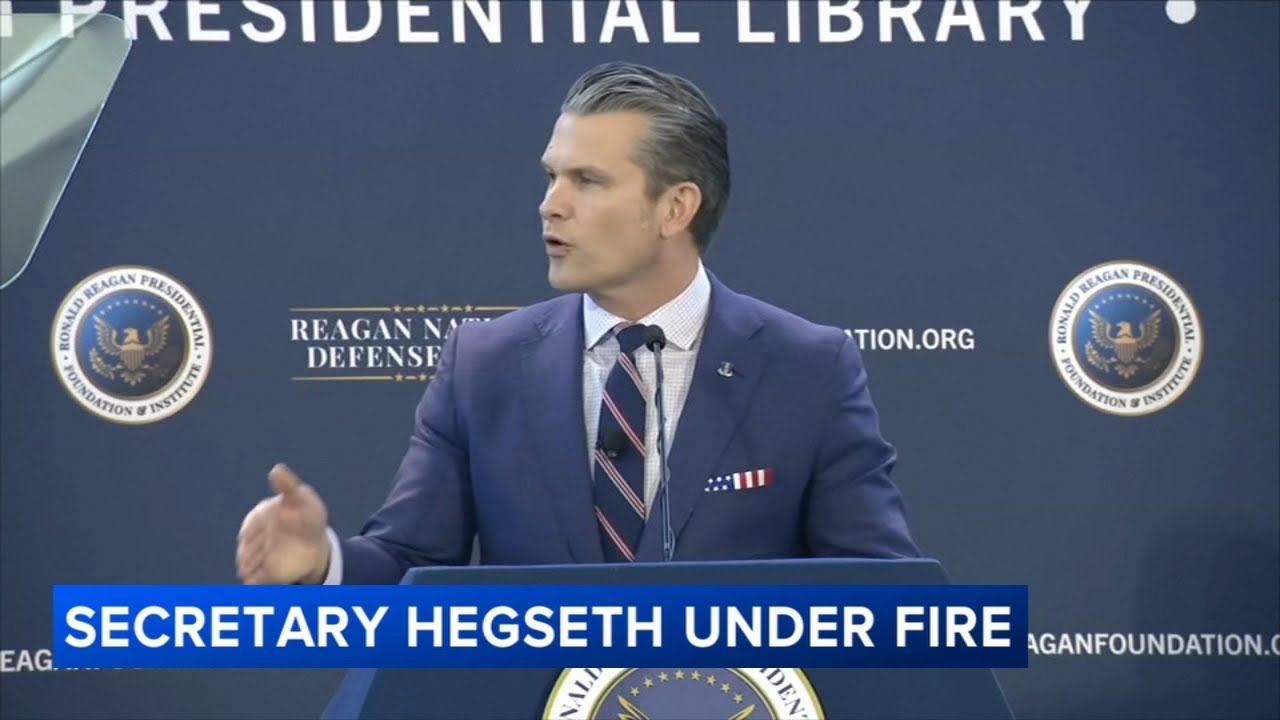 Hegseth defends strikes on alleged cartel boats, says Trump can order use of force 'as he sees fit'