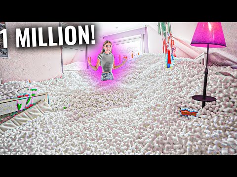 Lea's GANZER RAUM voller KUGELN PRANK! (am Geburtstag 😱)