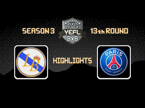 Highlights YEFL 8x8 «FIRST LEAGUE» - El Blancos 6:5 Paris
