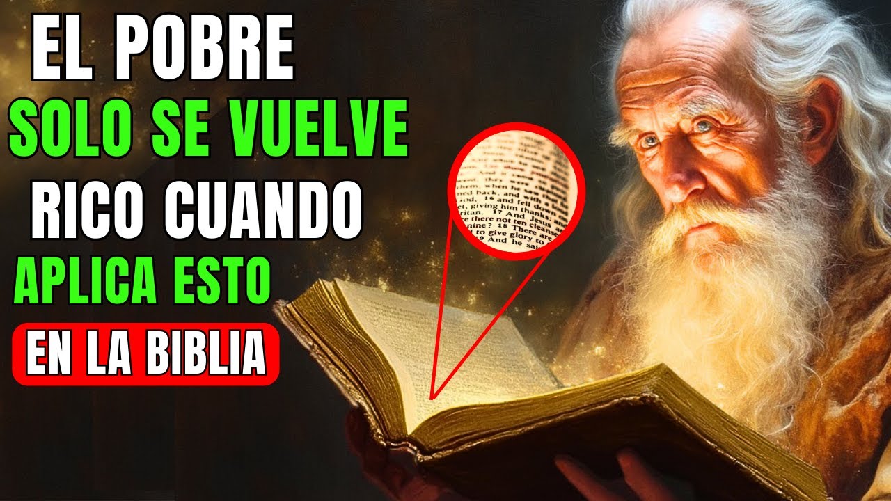 Las 12 trampas que mantienen a las personas en la POBREZA según la BIBLIA