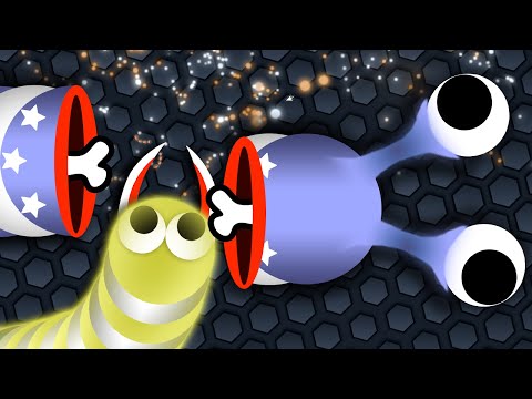 SLITHER.IO - EPIC SLITHER.IO SNAKE GAMEPLAY - STAR WARS SKIN - WORLD RECORD