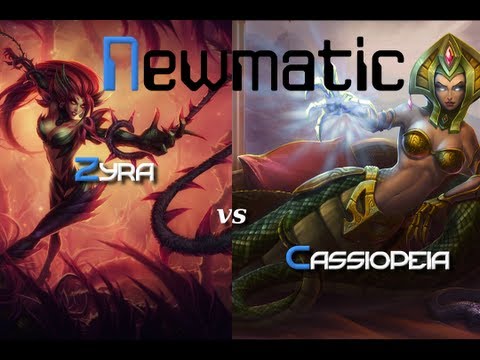 Zyra Mid vs. Cassiopeia - Featuring iTz Julez/ImBatman2230 (Playing with Subs)