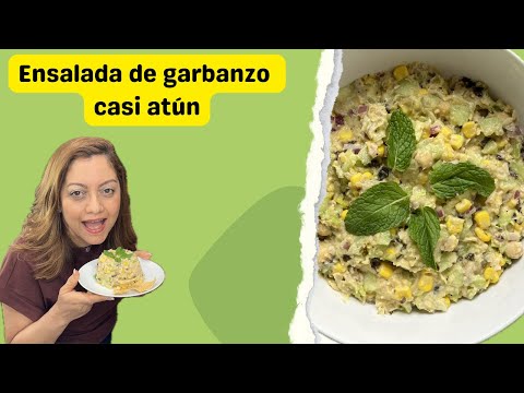 Ensalada de garbanzos especial para sandwich