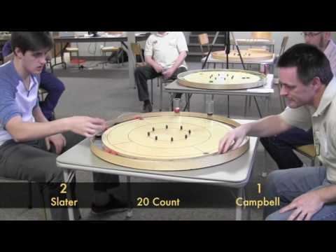Crokinole 2016 Ontario Singles Final - Slater v Campbell