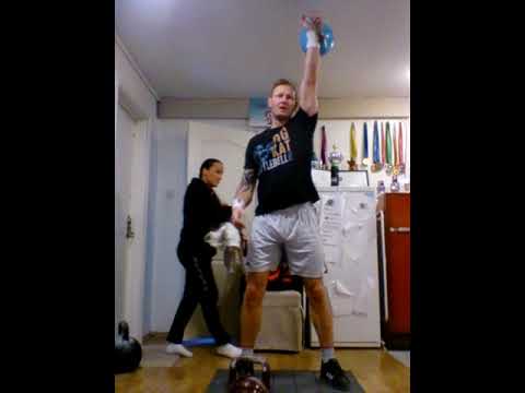 Andreas Jakobsen kettlebell snatch cardio