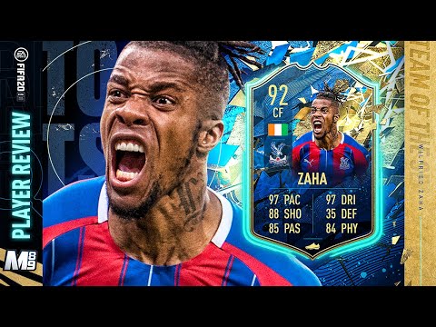 TOTS ZAHA PLAYER REVIEW | 92 TOTS ZAHA REVIEW | FIFA 20 Ultimate Team