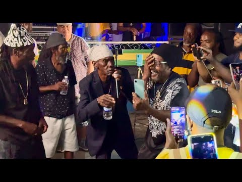 When General Trees Tek Di Mic, Echo Minott Could Not Control Him & Little Twitch, Live Performance