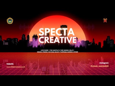 SPECTACREATIVE 2025 (SESI 2): PANITIA BERGELUT DENGAN HUJAN DERAS, ACARA TETAP BERJALAN MERIAH