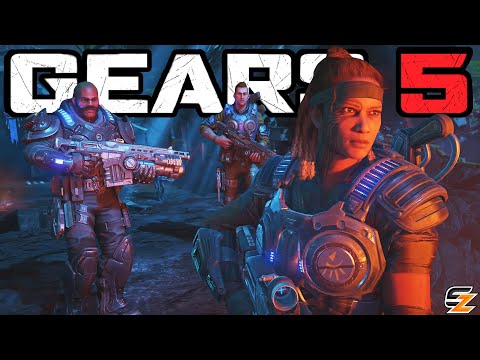 GEARS 5 Hivebusters DLC Cutscenes Gameplay - All Cutscenes Cinematics Full Game Movie!