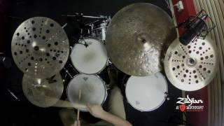 Video thumbnail for Zildjian 17" K Custom Special Dry Trash Crash by Dlikin Drums Production