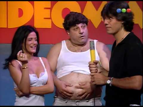 Maria Fernanda Callejon le da un beso a Toti Ciliberto - Videomatch 97