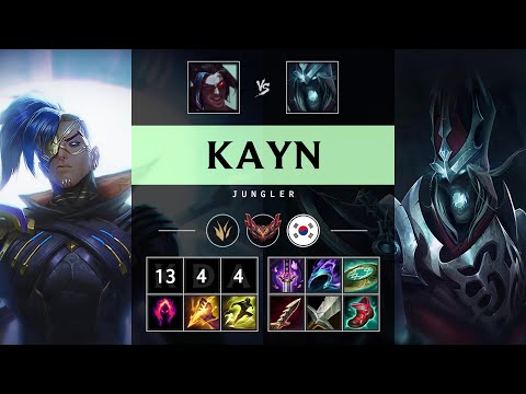 Kayn Jungle vs Karthus - KR Grandmaster Patch 25.06