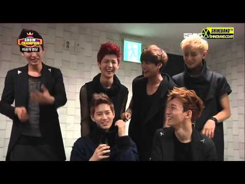 130703 EXO show champion 未公開部分訪問