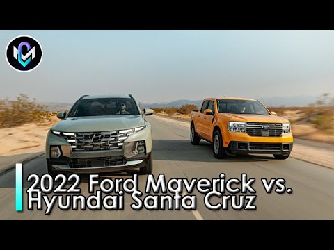 2022 Ford Maverick vs Hyundai Santa Cruz; The Biggest Little Things in Trucks