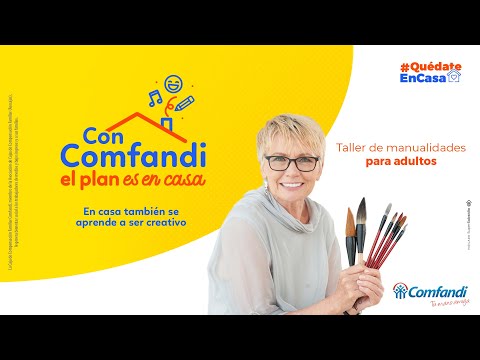 Taller de manualidades para adultos, cuadro de árbol de otoño