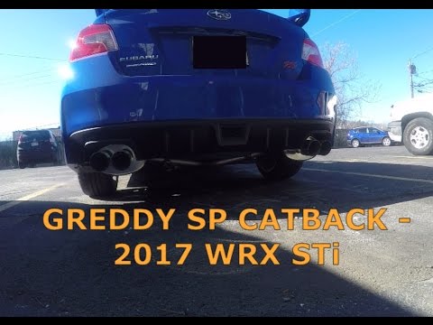 Greddy SP Catback Exhaust Clips - 2017 WRX STi