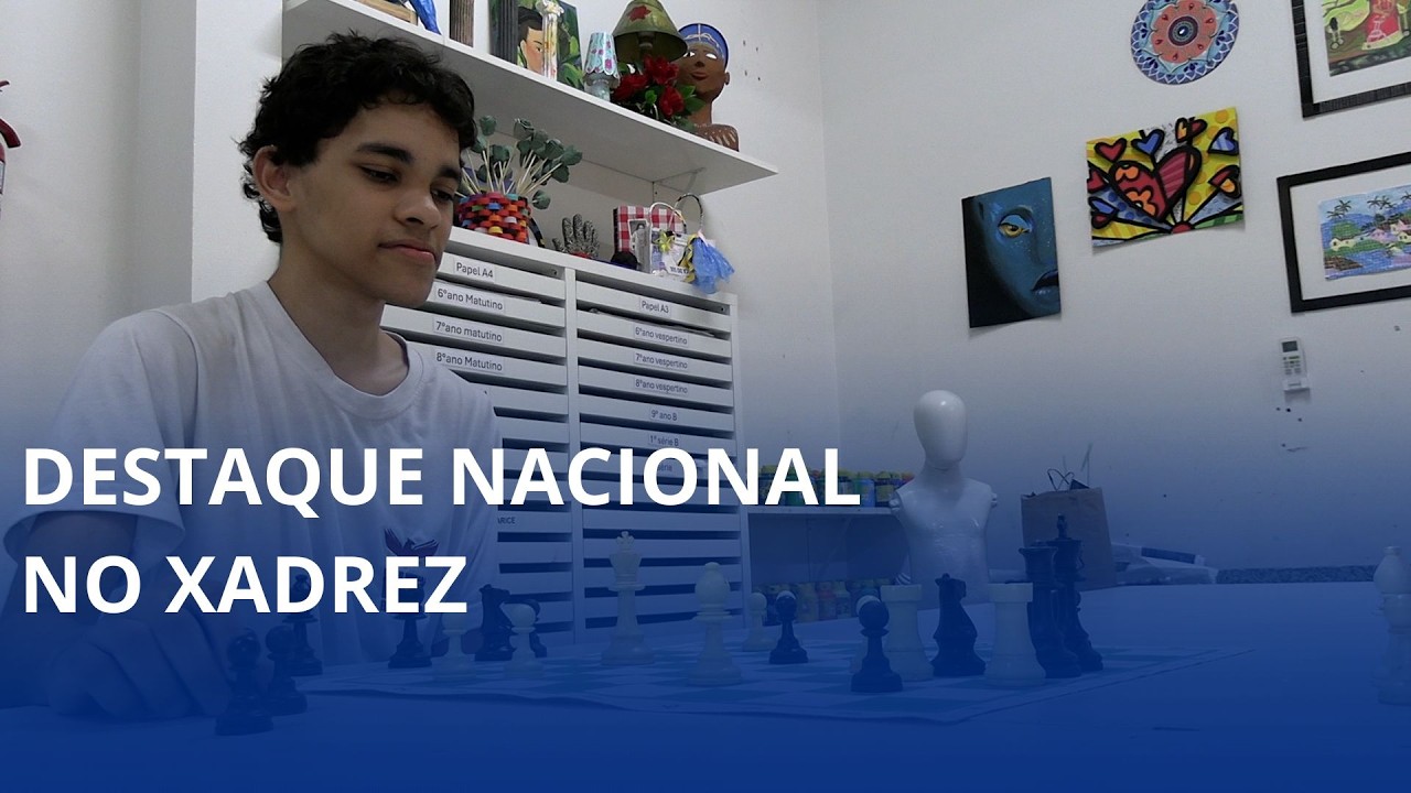 Destaque nacional no xadrez