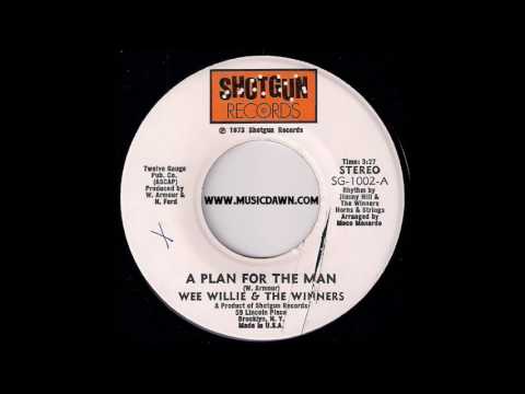 Soul, Spoken Word 45: Wee Willie & The Winners - A Plan For The Man [Shotgun Records] 1973 Video