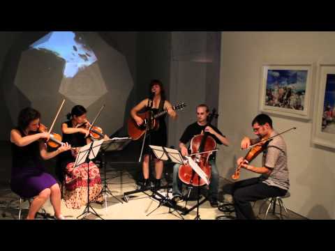 Ember Schrag performs Jephthah's Daughter with The Chiara String Quartet