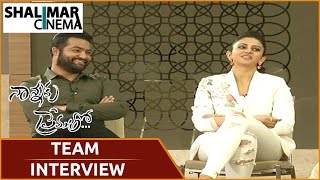 Nannaku Prematho Movie Team Interview || Jr NTR, Rakul Preet, Sukumar, Devi Sri Prasad