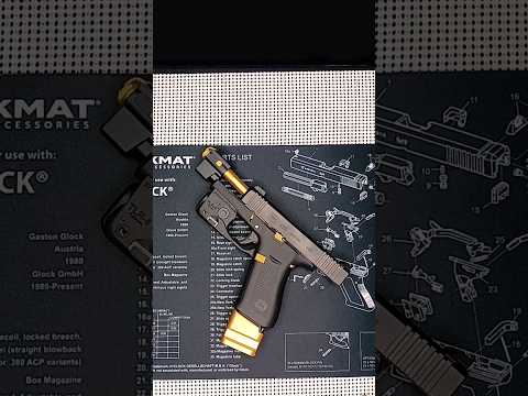 Glock 43x with Tyrant CNC (T-Comp)...! #glockperfection #firearms #viral #edc #9mm