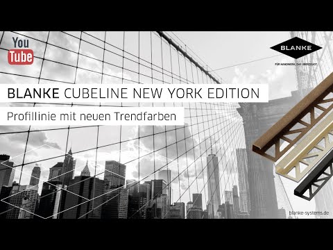BLANKE NEW YORK EDITION - Profiloberflächen für designorientierte Gestaltungsmöglichkeiten