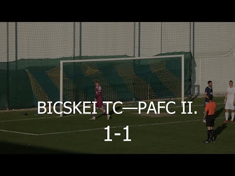 BICSKEI TC—PUSKÁS AKADÉMIA FC II. 1—1