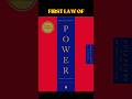 1st Law of Power 💪- "Never Outshine The Master" | 48 Laws of Power Series | Robert Greene