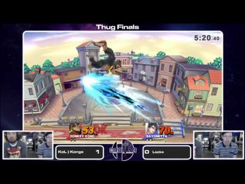 KoL | Konga (Donkey Kong) vs DtD | Locke (Bayonetta??) - Orbitar 28 - Thug Finals