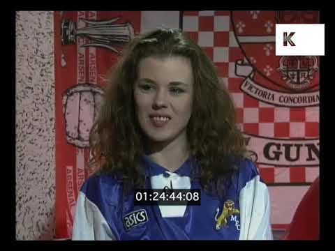 1990s Couple on Getting Married at Millwall Football Club, Fans