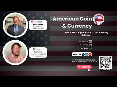 Original episode image for How We Find Buyers — Leads, Trust & Scaling Coin Sales