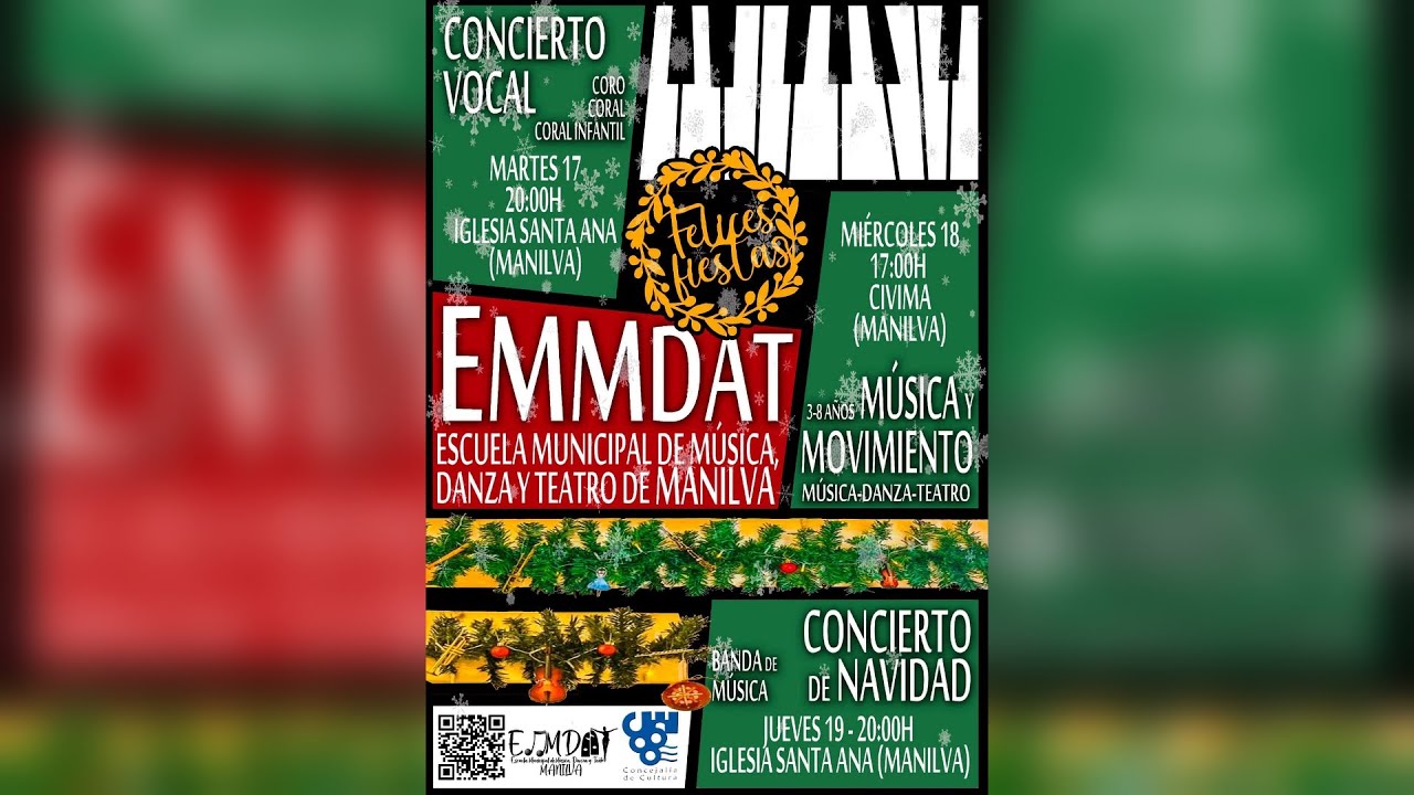 Hoy se celebrará el Concierto Vocal a cargo de la EMMDAT