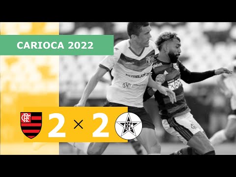 Flamengo 2 x 2 Resende - Gols - 27/02 - Campeonato Carioca 2022