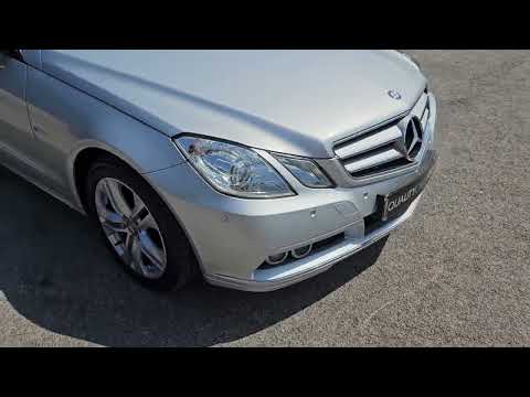 Mercedes E350 CDI SE Coupe in Iridium Silver Walk Around