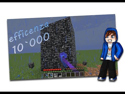 COSA SUCCEDE SE USO UN PICCONE CON EFFICENZA 10`000 SULLA BEDROCK?