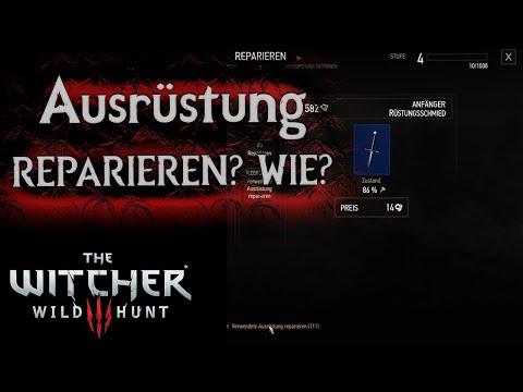 The Witcher 3 - WIE MAN AUSRÜSTUNG REPARIERT! 🗡️ | [Anfänger-Guide]