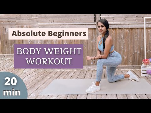 Bodyweight Workout for ABSOLUTE BEGINNERS | Low Impact (Warm Up & Cool Down Included)