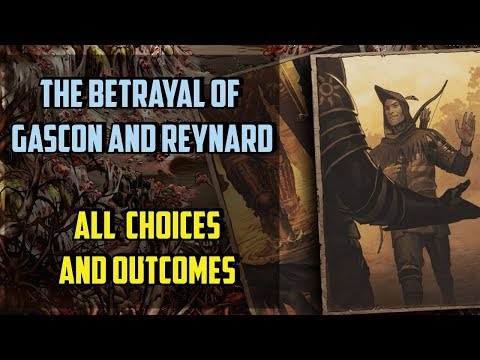 The Betrayal Of Gascon And Reynard All choices - Thronebreaker the Witcher Tales - (Red Lobinden)