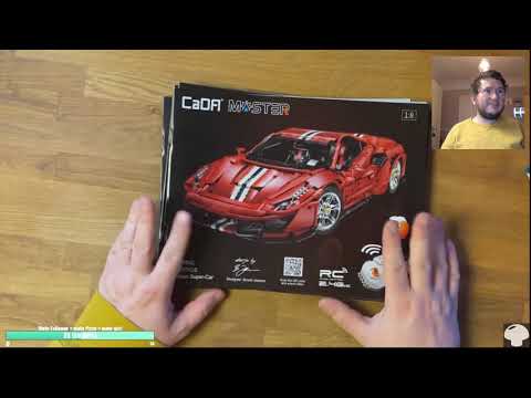 CaDA C61042 - Italian Super-Car: Er ist fertig, ich stelle euch den besseren Technik-Ferrari vor!