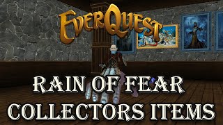 Everquest Live! - Rain of Fear Collections Edition Items