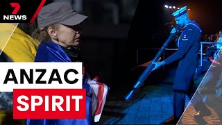 Biggest crowd to Anzac Cove in more than a decade | 7 News Australia