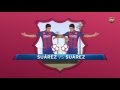 What can Luis Suárez remember about his FC Barcelona career so far?