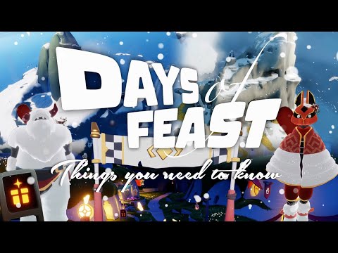 Days of Feast 2023 - Everything You Need To Know ❄️ | Sky Cotl - Noob Mode